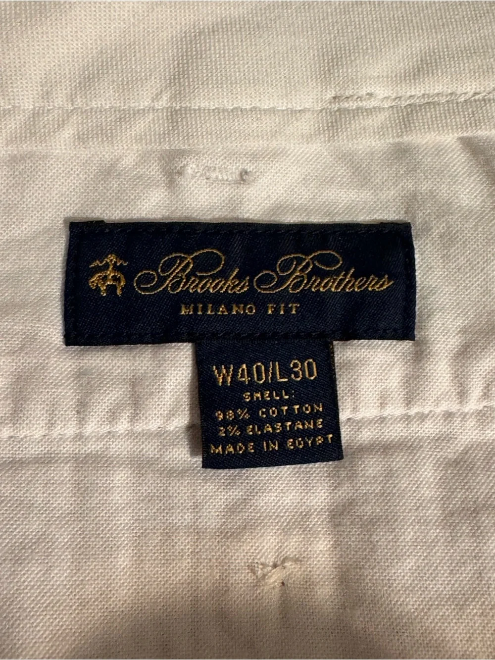 Brooks Brothers Milano Fit Seersucker Pants Men’s 40x30 Red White Stripe